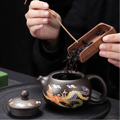 Color Changing Ceramic Teapot,