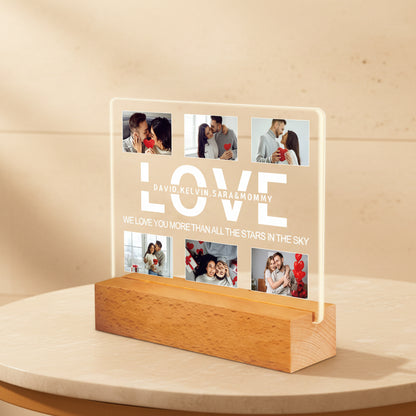 Home Creative Anniversary Night Light