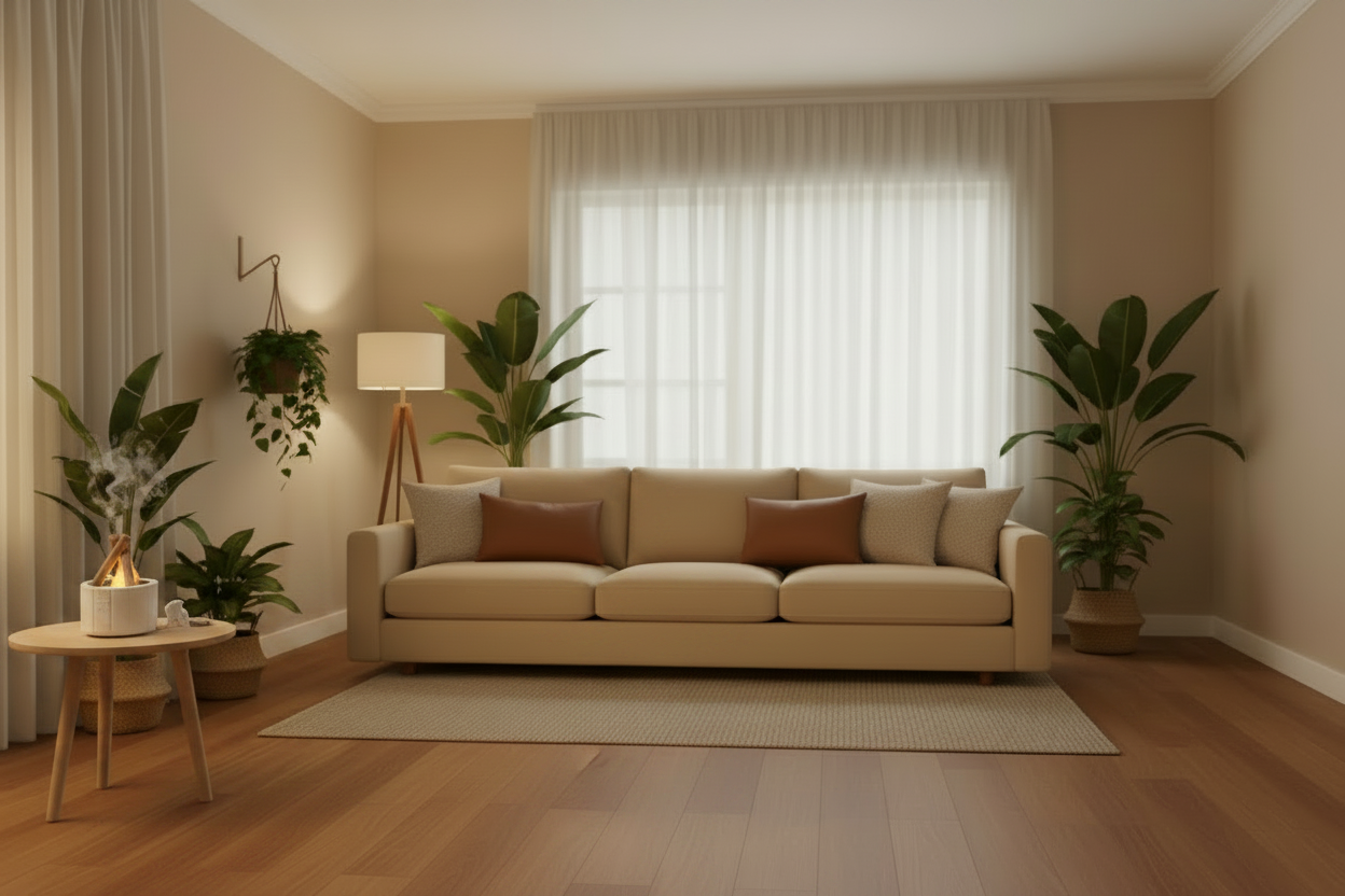 Simulated Flame Aroma Diffuser